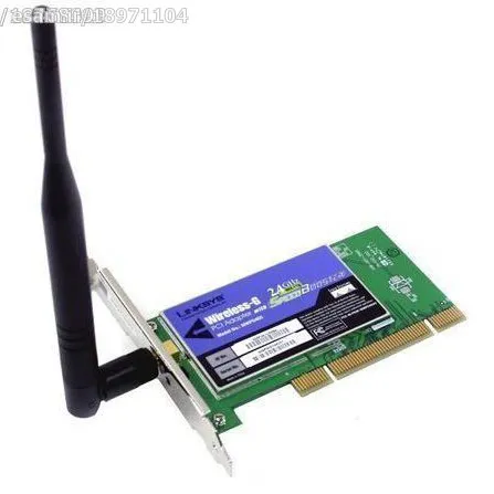 کارت شبکه وایرلس کارکرد درحد نو Linksys WMP54GS