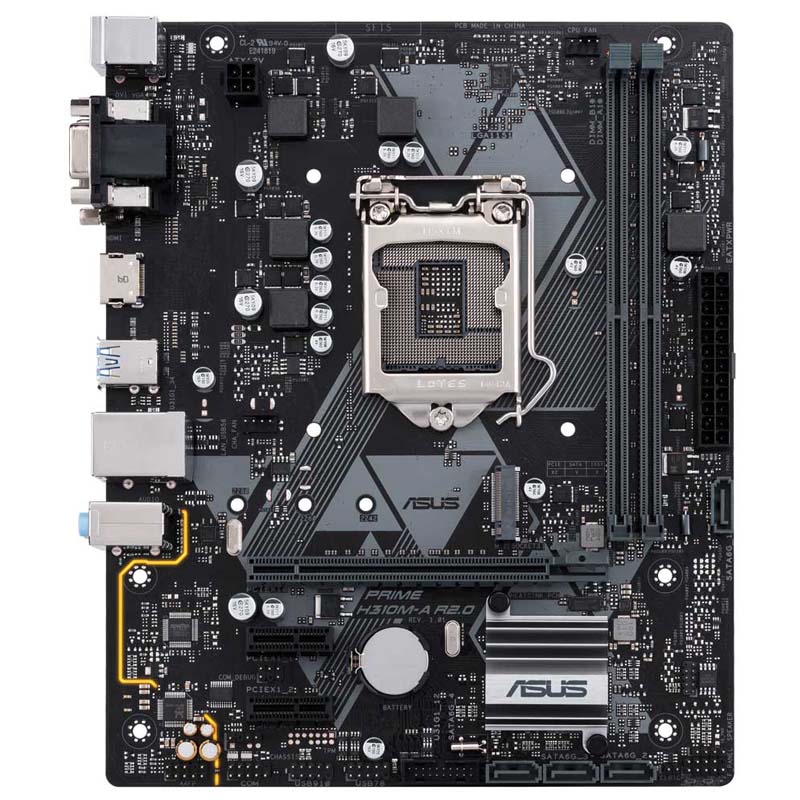مادربرد استوک  ASUS PRIME H310M K